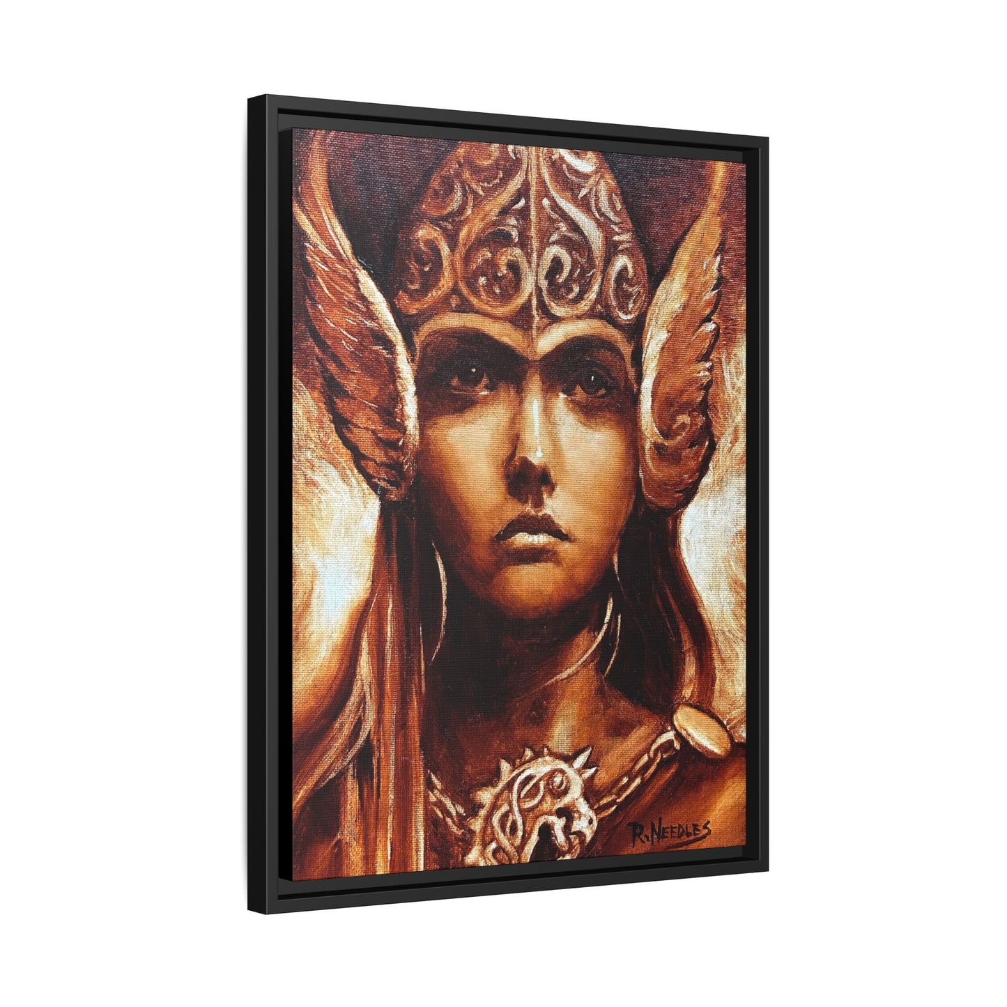 Valkyrie Print Matte Canvas with Floating Frame