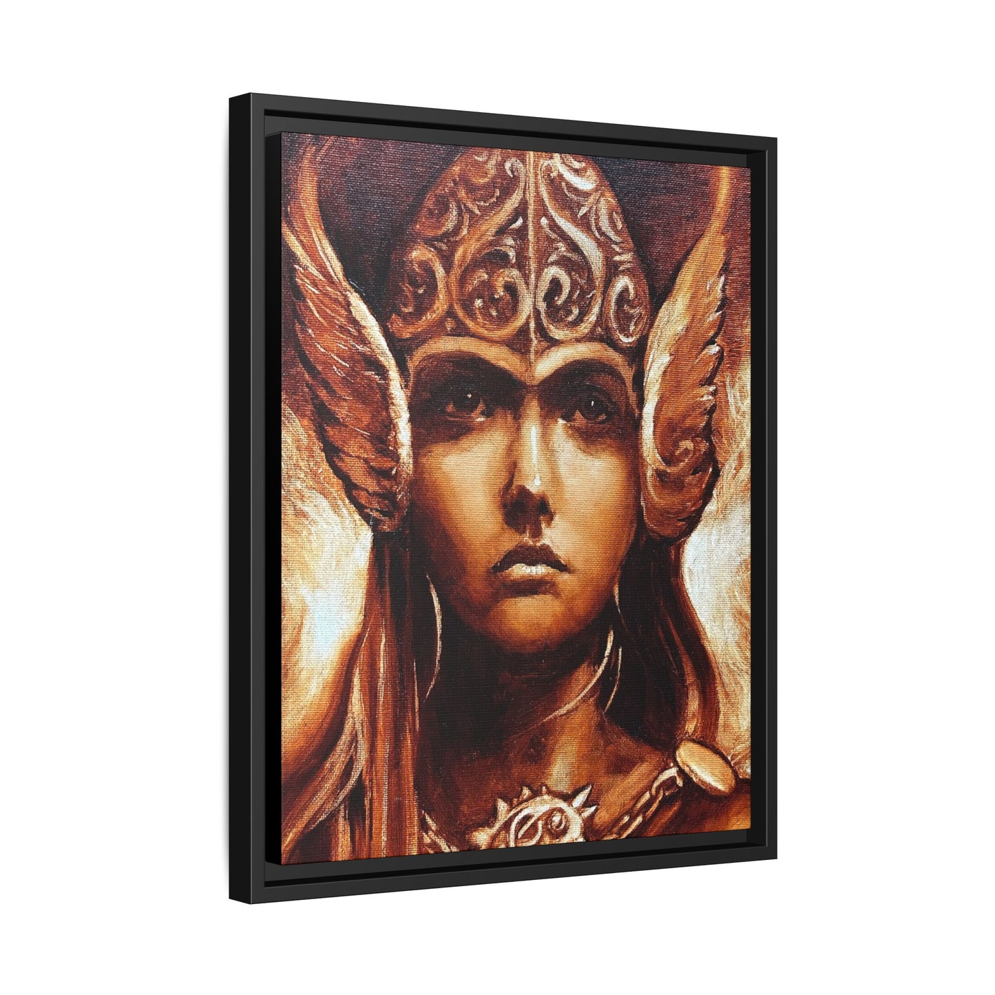 Valkyrie Print Matte Canvas with Floating Frame