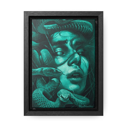 Medusa Print Gallery Canvas Wraps with Floating Vertical Frame