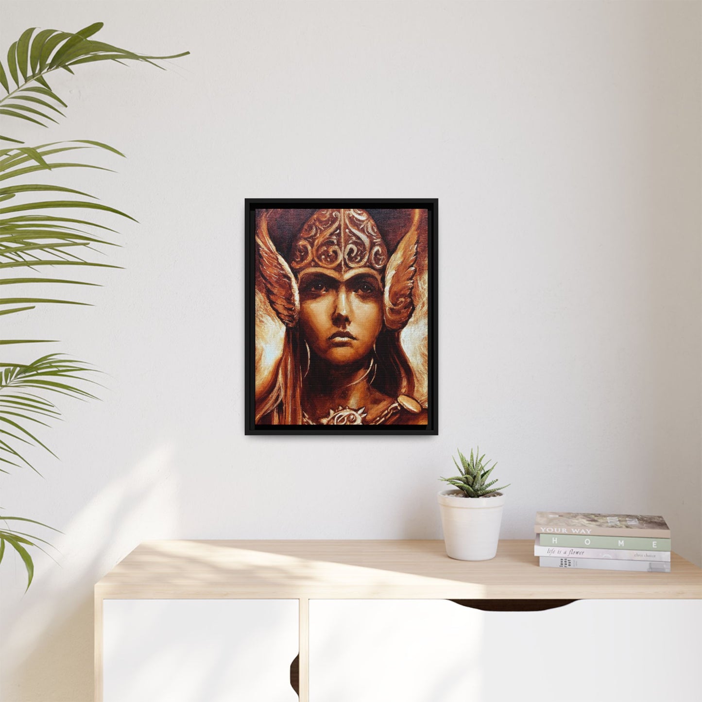 Valkyrie Print Matte Canvas with Floating Frame