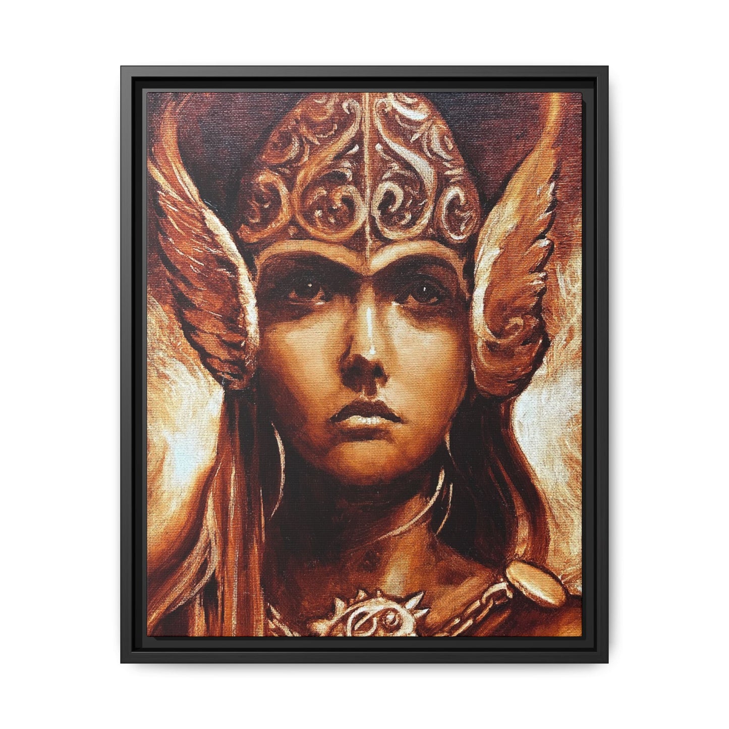 Valkyrie Print Matte Canvas with Floating Frame