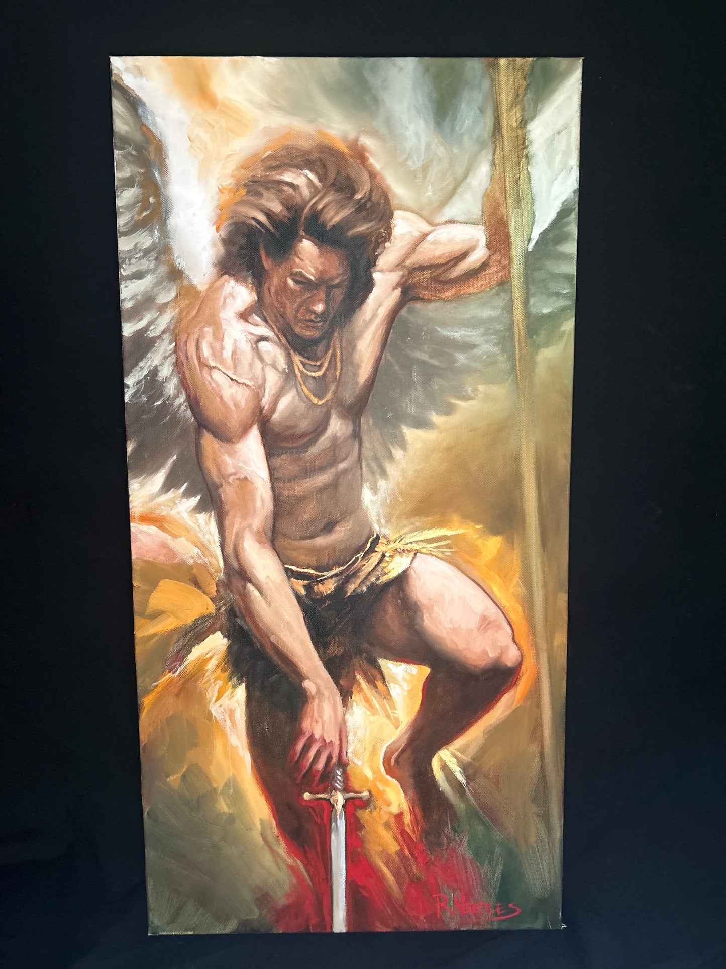 St Micheal Warrior Angel