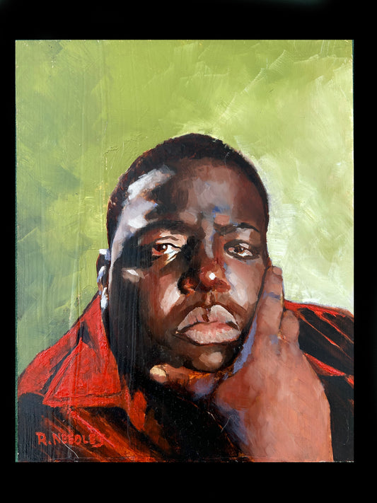 Notorious B.I.G.  oil painting