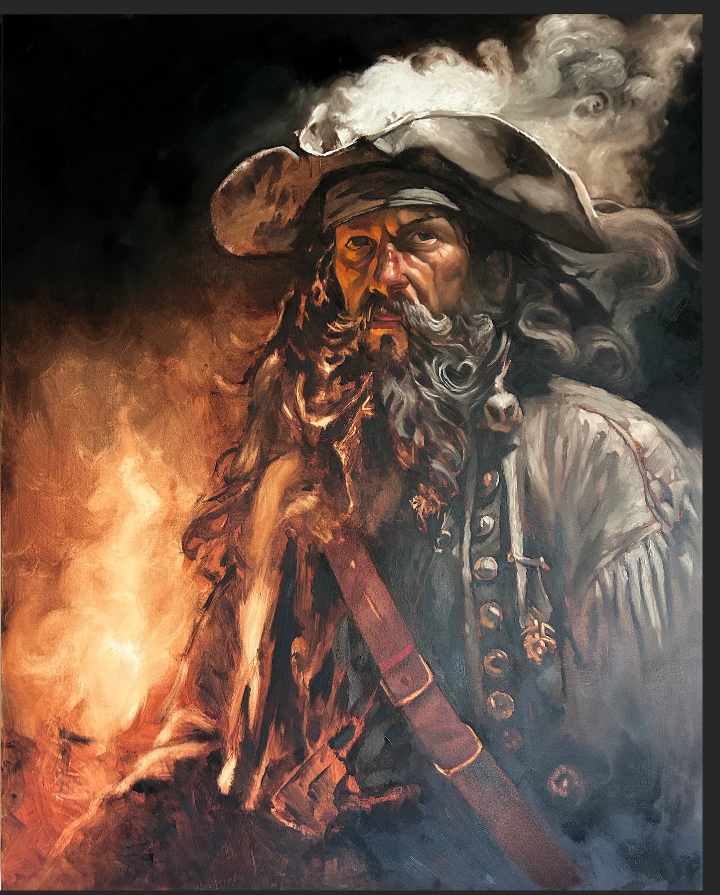 The Pirate Captain 60x48